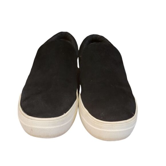 Steve Madden Gills Black Suede Platform Loafers 9 - Picture 7 of 9